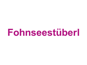 Fohnseestüberl Logo