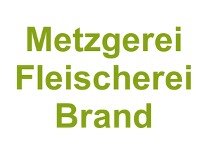 Metzgerei Fleischerei Brand Logo