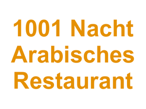 1001 Nacht Arabisches Restaurant Logo