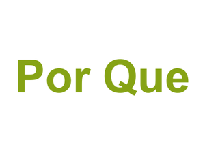 Por Que Logo