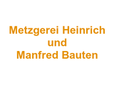 Metzgerei Heinrich und Manfred Bauten Logo
