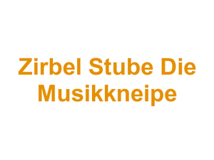 Zirbel Stube Die Musikkneipe Logo
