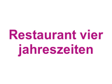 Restaurant vier jahreszeiten Logo