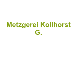 Metzgerei Kollhorst G. Logo