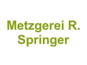 Metzgerei R. Springer Logo