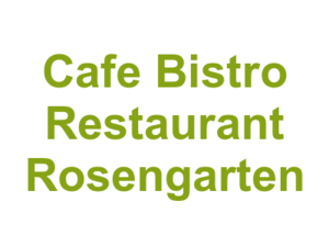 Cafe Bistro Restaurant Rosengarten Logo