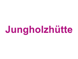Jungholzhütte Logo