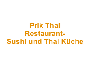 Prik Thai Restaurant- Sushi und Thai Küche Logo
