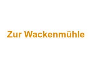 Zur Wackenmühle Logo