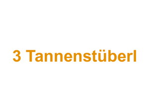 3 Tannenstüberl Logo