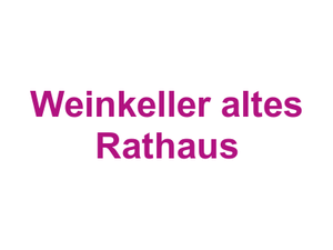Weinkeller altes Rathaus Logo