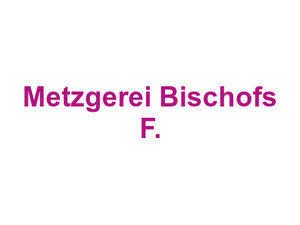 Metzgerei Bischofs F. Logo