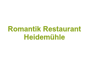 Romantik Restaurant Heidemühle Logo