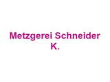 Metzgerei Schneider K. Logo