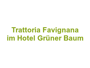 Trattoria Favignana im Hotel Grüner Baum Logo