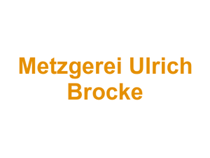 Metzgerei Ulrich Brocke Logo