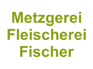 Metzgerei Fleischerei Fischer Logo