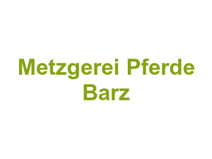 Metzgerei Pferde Barz Logo