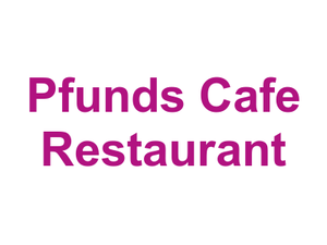 Pfunds Cafe Restaurant Logo