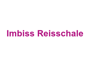 Imbiss Reisschale Logo