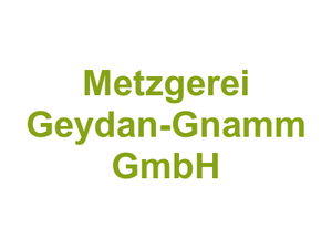 Metzgerei Geydan-Gnamm GmbH Logo
