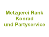 Metzgerei Rank Konrad  und Partyservice Logo