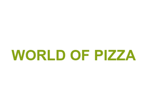 WORLD OF PIZZA Logo