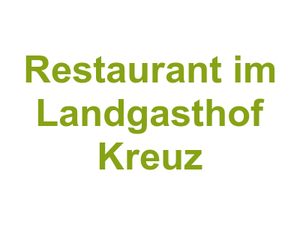 Restaurant im Landgasthof Kreuz Logo