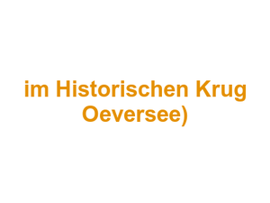 Krugwirtschaft (Privileg im Historischen Krug Oeversee) Logo