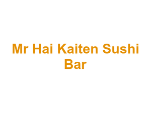 Mr Hai Kaiten Sushi Bar Logo