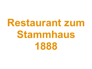 Restaurant zum Stammhaus 1888 Logo