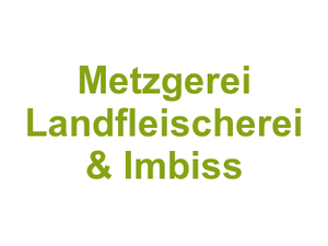 Metzgerei Landfleischerei & Imbiss Logo