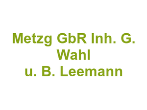 Metzgerei Dr Brunna Metzg GbR Inh. G. Wahl u. B. Leemann Logo