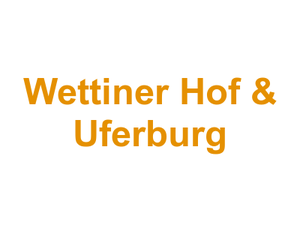 Wettiner Hof & Uferburg Logo