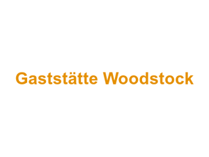 Gaststätte Woodstock Logo