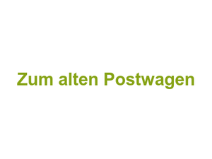 Zum alten Postwagen Logo