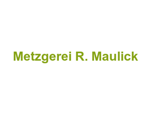 Metzgerei R. Maulick Logo