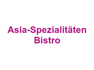 Asia-Spezialitäten Bistro Logo