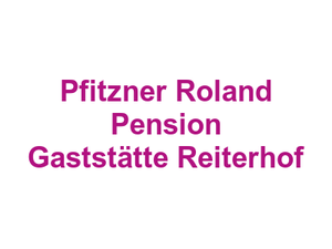 Pfitzner Roland Pension Gaststätte Reiterhof Logo