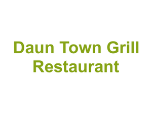 Netice Demir Kulat Daun Town Grill Restaurant Logo