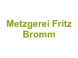 Metzgerei Fritz Bromm Logo