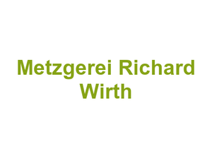 Metzgerei Richard Wirth Logo