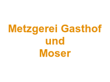 Metzgerei Gasthof und  Moser Logo