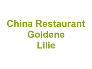 China Restaurant Goldene Lilie Logo