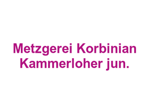 Metzgerei Korbinian Kammerloher jun. Logo