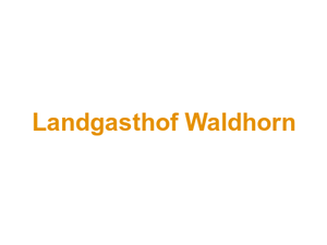 Landgasthof Waldhorn Logo