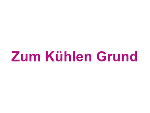 Zum Kühlen Grund Logo