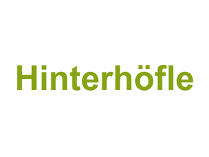 Hinterhöfle Logo