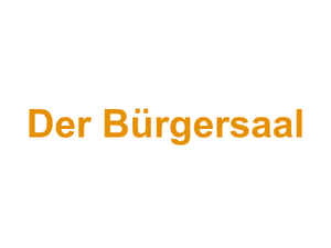 Der Bürgersaal Logo