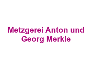 Metzgerei Anton und Georg Merkle Logo